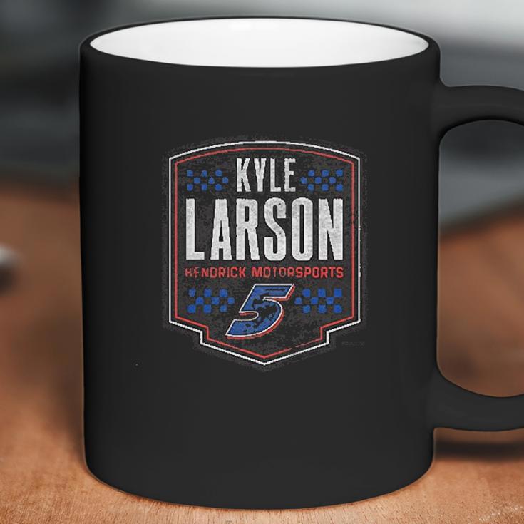 Checkered Flag Kyle Larson 2021 Coffee Mug