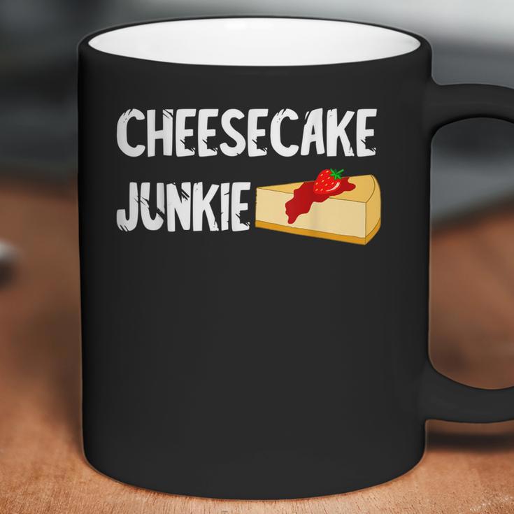 Cheesecake Junkie Sweet Cheese Cake Dessert Food Foodie Coffee Mug