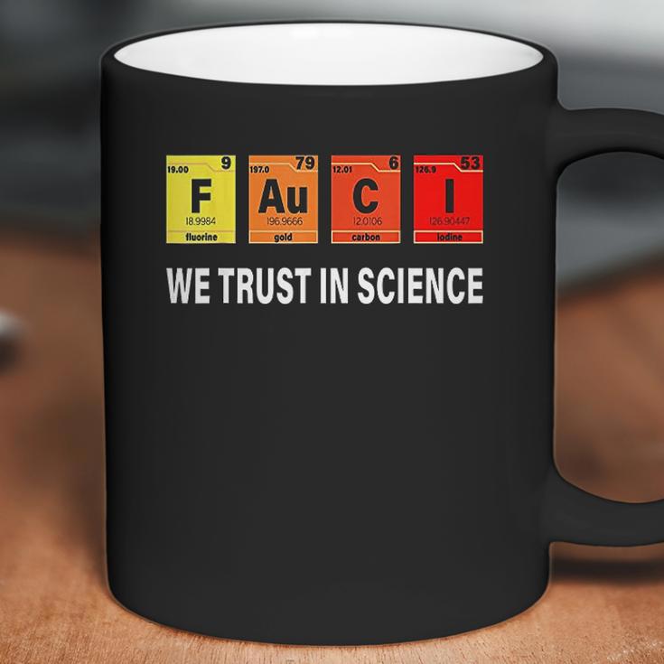 Chemistry Fauci Elements Periodic Table F Au C I Coffee Mug