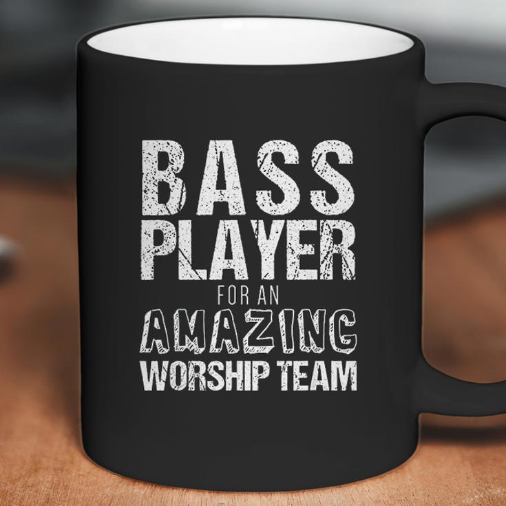 Christian Bass Guitar Bass Player Amazing Worship Coffee Mug