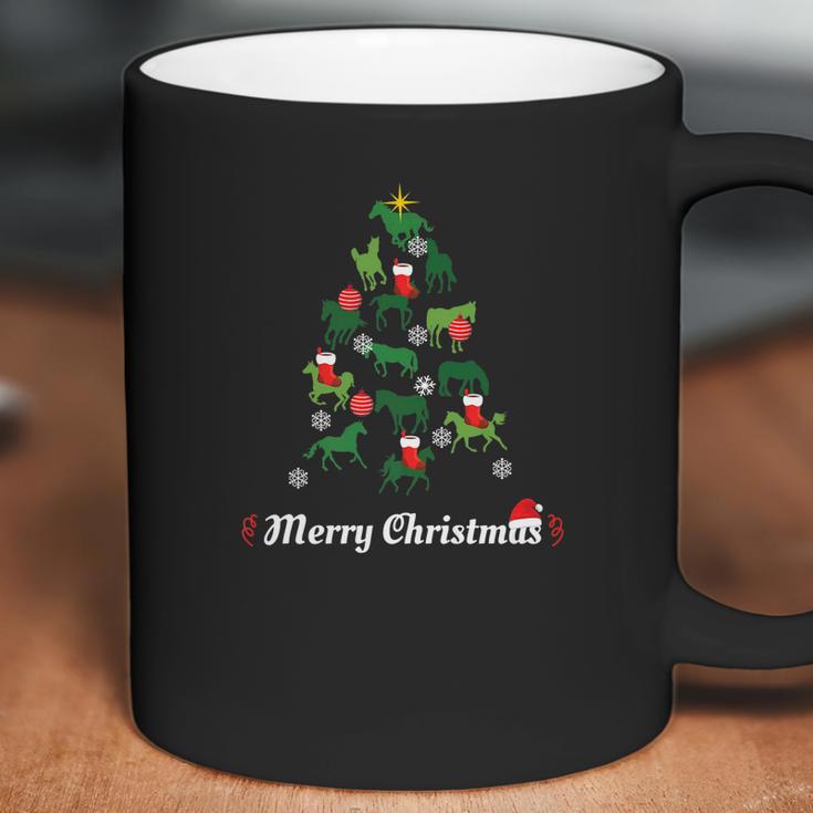 Christmas Horse Lover Foal Colt Filly Gelding Tree Coffee Mug