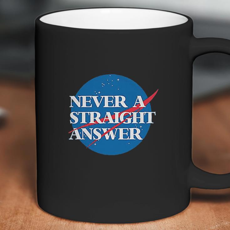 Clique Clothing Nasa Never A Straight Answer Coffee Mug