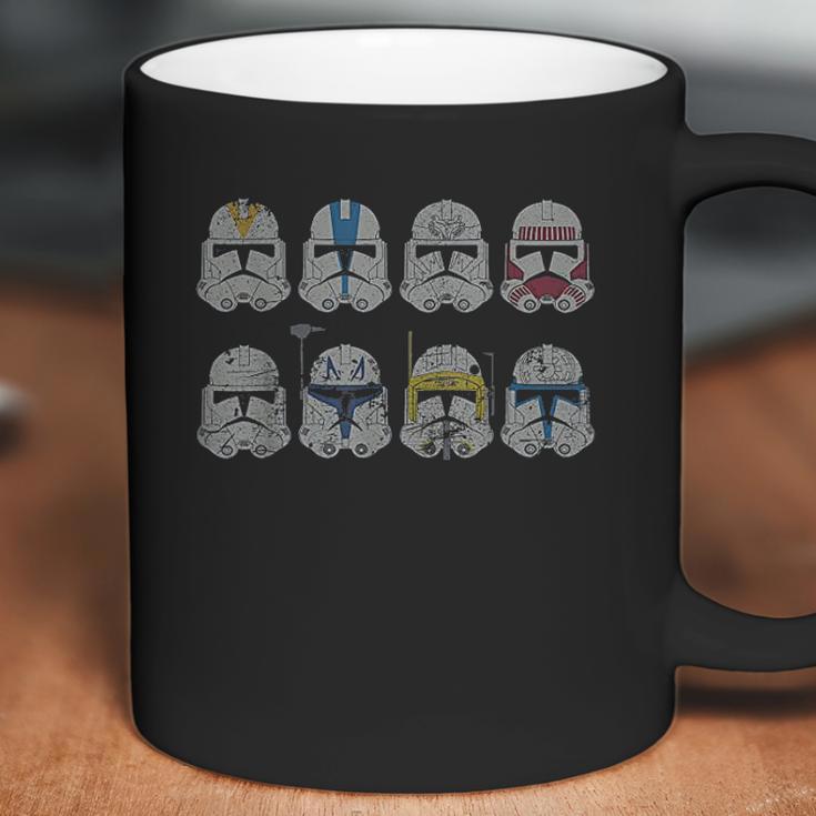 Clone Wars Clone Troopers Helmets Coffee Mug