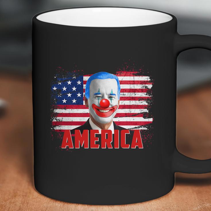 Clown Joe Funny Caricature Joe Biden Is A Democratic Clown Graphic Design Printed Casual Daily Basic Coffee Mug