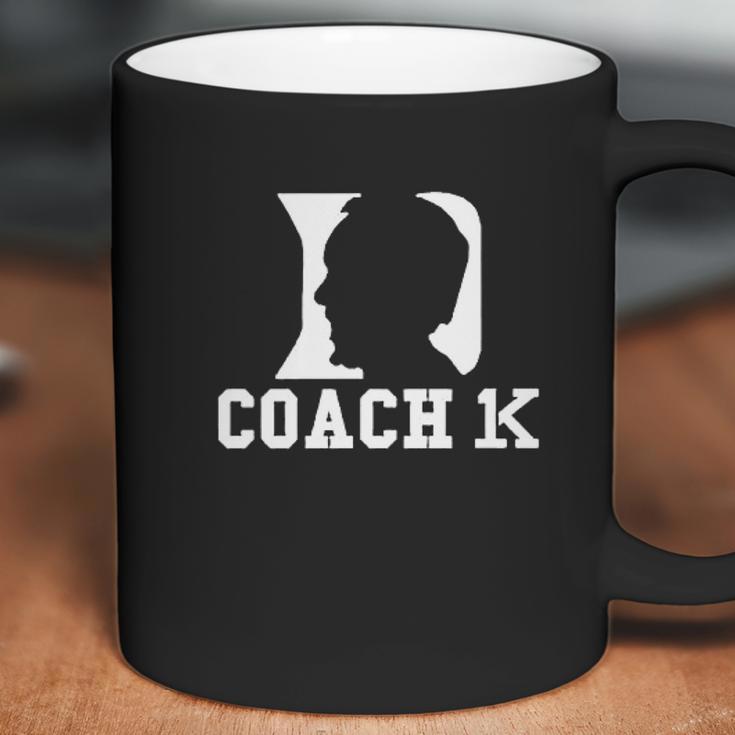 Coach K Face 1000 Wins 1K Coffee Mug