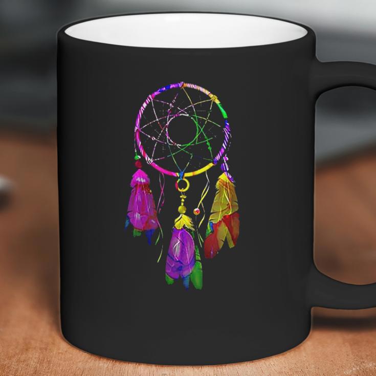 Colorful Dreamcatcher Feathers Native American Indian Tribal Coffee Mug