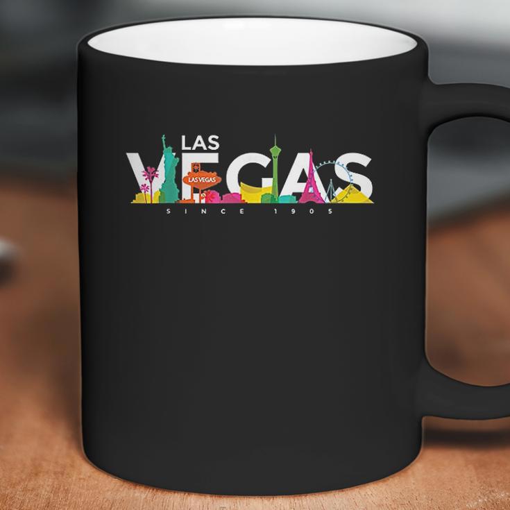 Colorful Las Vegas Nevada Las Vegas Trip Coffee Mug