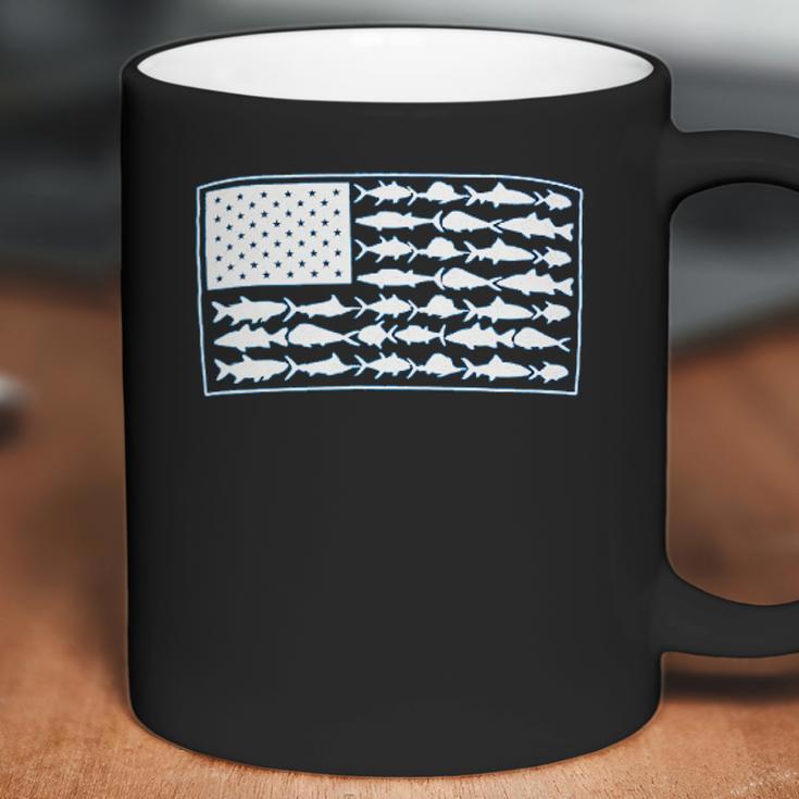 Columbia Pfg Americana Saltwater Fish Flag Coffee Mug