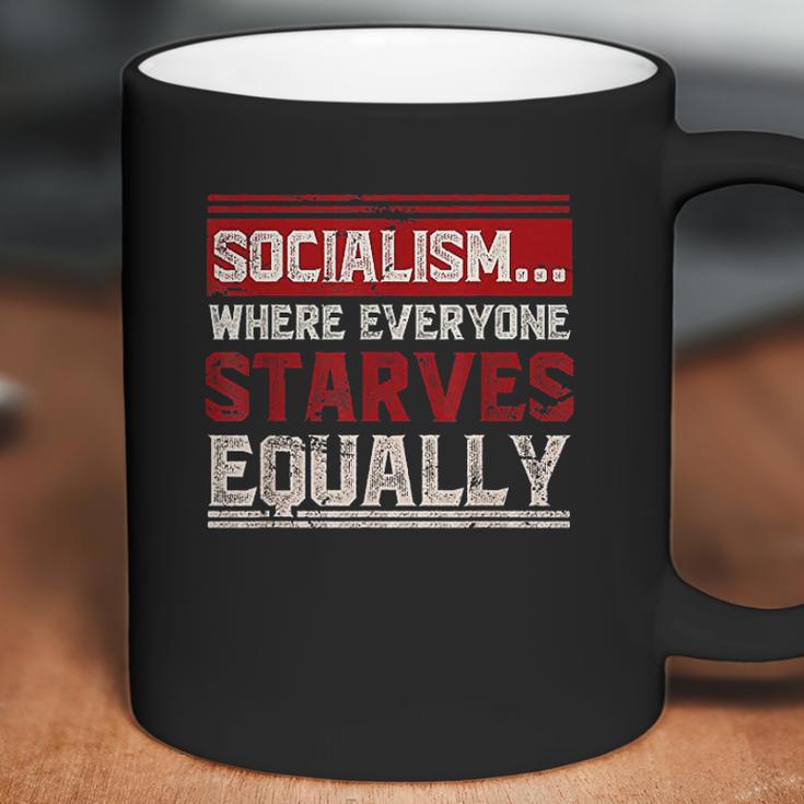 Communist Libertarian Capitalist Socialism Coffee Mug