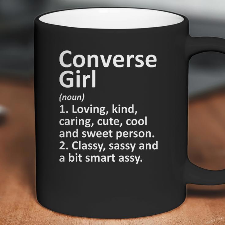 Converse Girl Definition Texas Funny City Home Roots Gift Coffee Mug