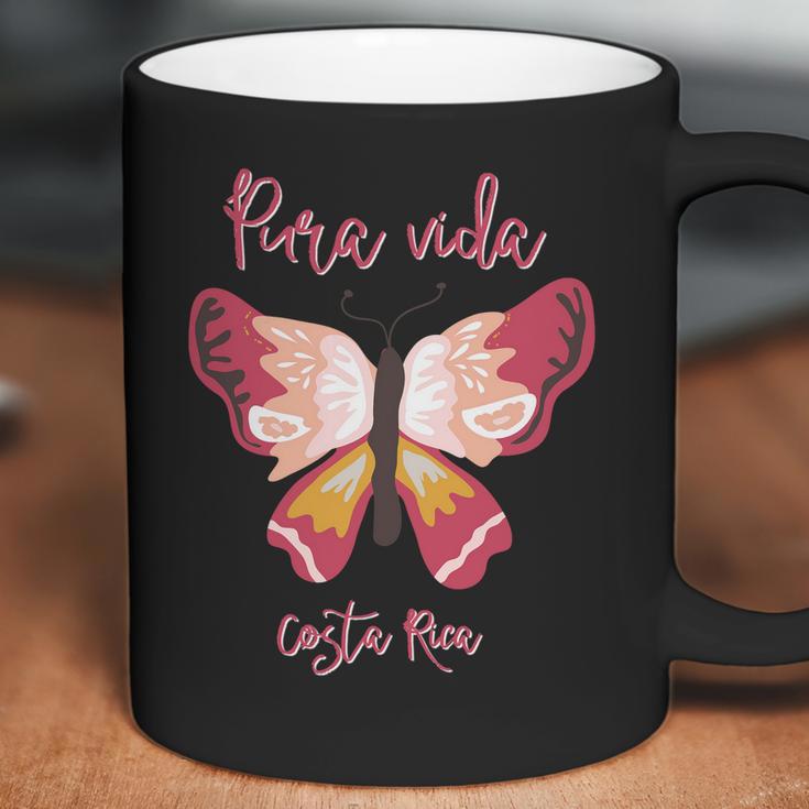 Costa Rica Butterfly Pura Vida Souvenir Coffee Mug