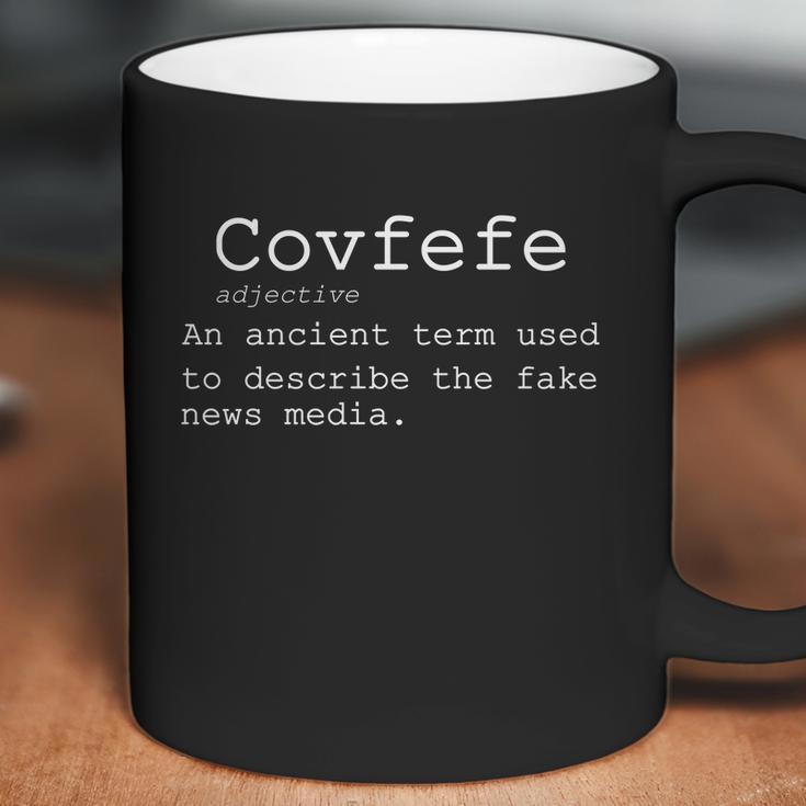 Covfefe Definition Adjective Ancient Term To Describe Fake News Coffee Mug