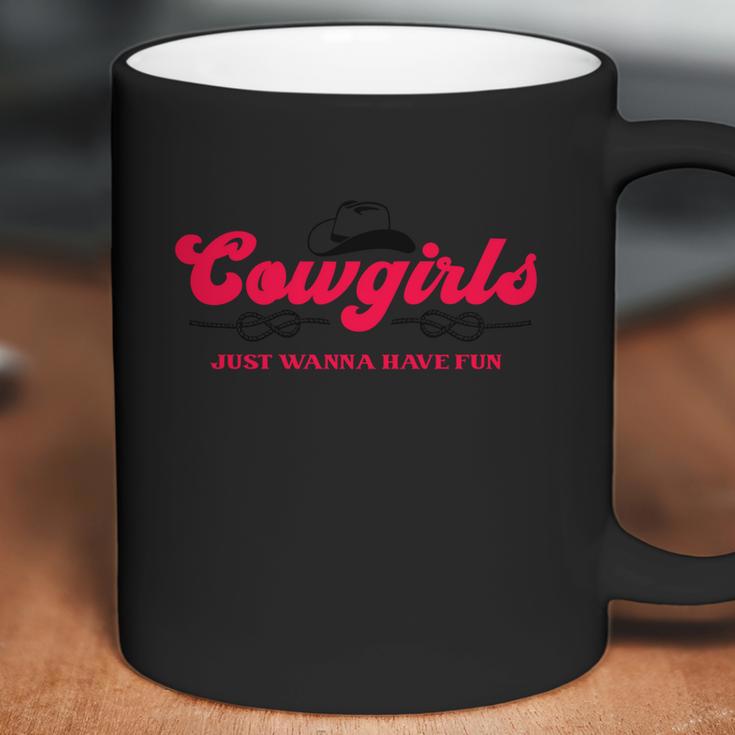 Cow Girls Just Wanna Have Fun Gift Rodeo Knot Sieg Howdy Funny Gift Coffee Mug