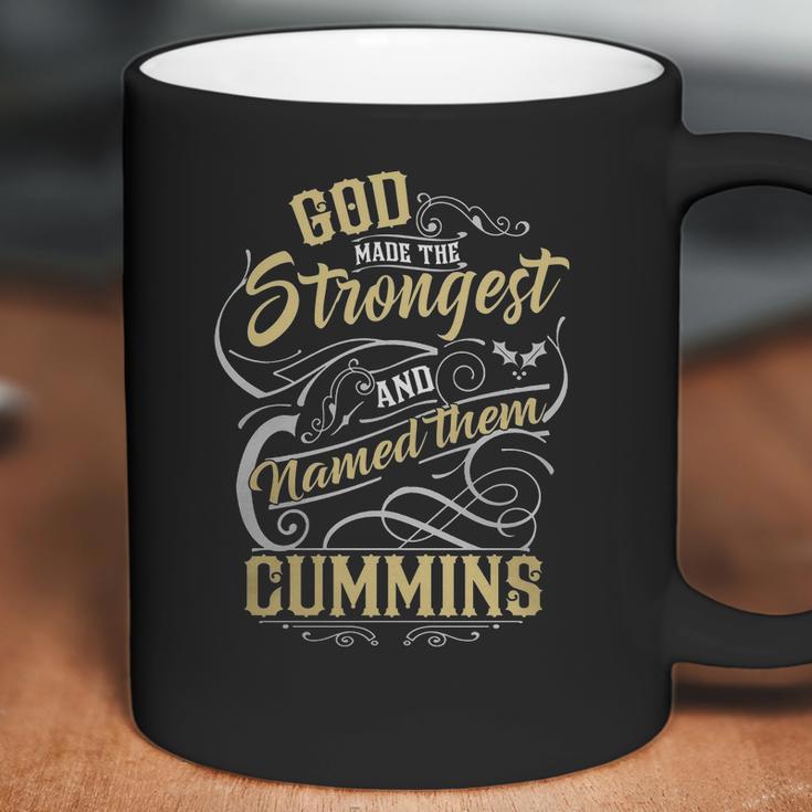 Cummins Shirt God Made The Strongest And Named Them Cummins - CumminsShirt Cummins Hoodie Cummins Family Cummins Tee Cummins Name Cummins Bestseller Coffee Mug