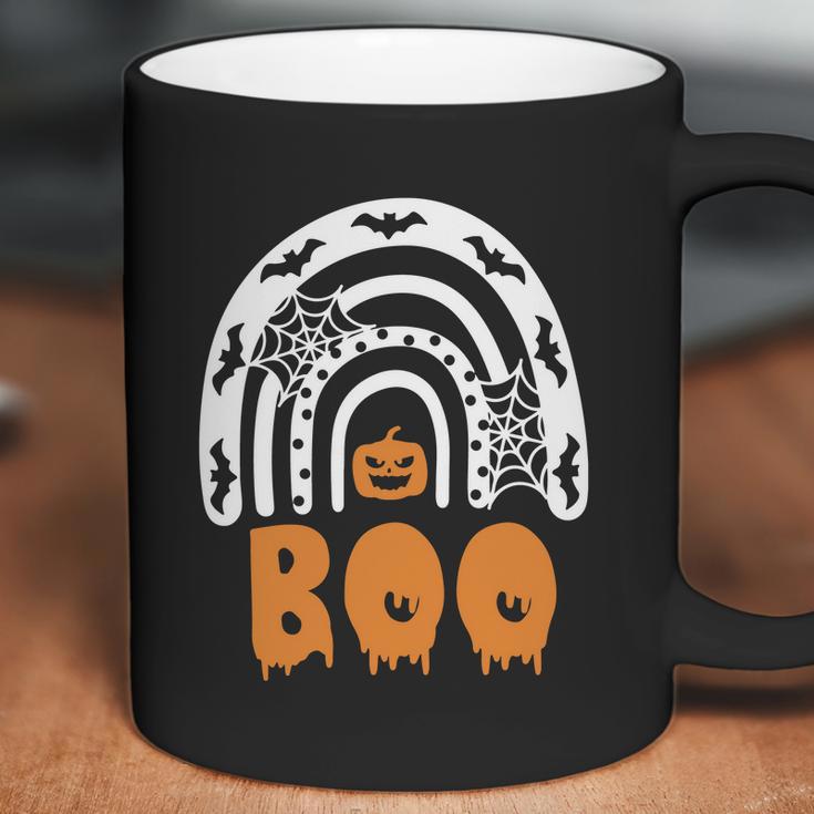 Cute Halloween Funny Halloween Day Halloween Ghost Rainbow Boo Rainbow Hal Coffee Mug