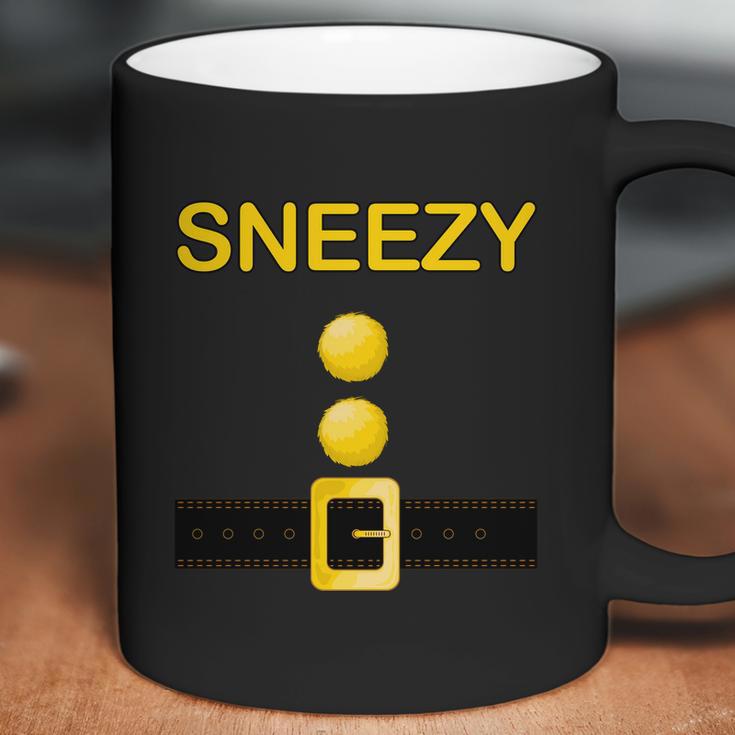 Cute Halloween Funny Halloween Day Sneezy Dwarf Costume Coffee Mug