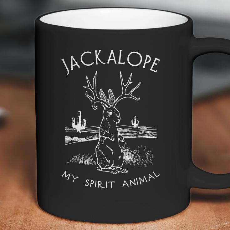 Cute Jackalope My Spirit Animal Hare Jackrabbit Tee Coffee Mug