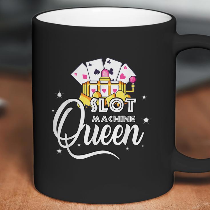 Cute Slot Machine Queen Funny Casino Gambling Coffee Mug