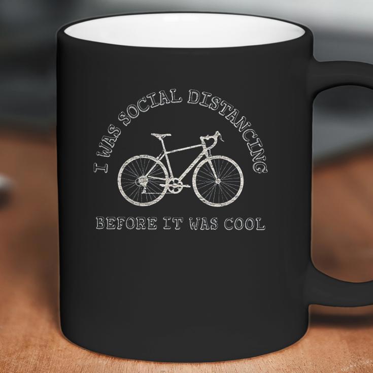 Cycling Gift Bike Riding Bicycle Social Distancing Funny Coffee Mug