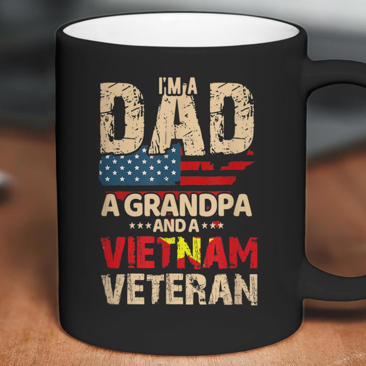 Dad Grandpa Husband Us Flag Vietnam Veteran Father Day Coffee Mug