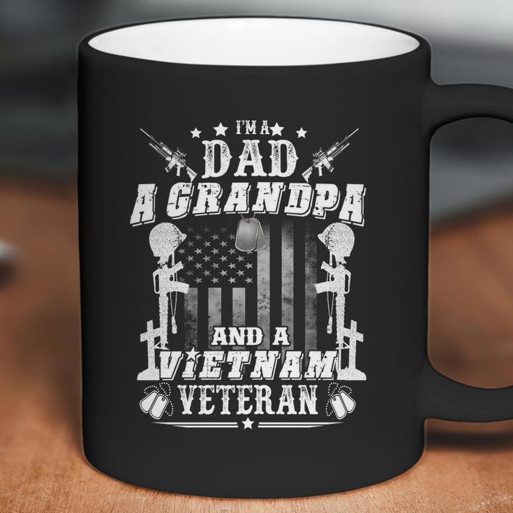 Im A Dad A Grandpa And Vietnam Veteran Graphic Design Printed Casual Daily Basic Coffee Mug