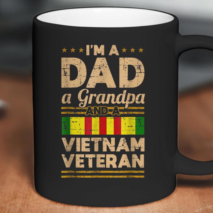 Mens Dad Grandpa Vietnam Veteran Vintage Mens Gift Men Women T-Shirt Graphic Print Casual Unisex Tee Coffee Mug