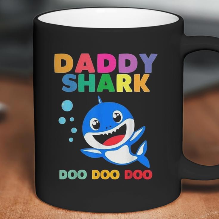 Daddy Shark Cute Fathers Gift Dad Birthday Gifts Coffee Mug