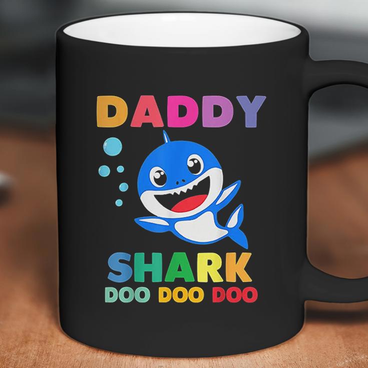 Daddy Shark Doo Doo Funny Dad Birthday Gifts Coffee Mug