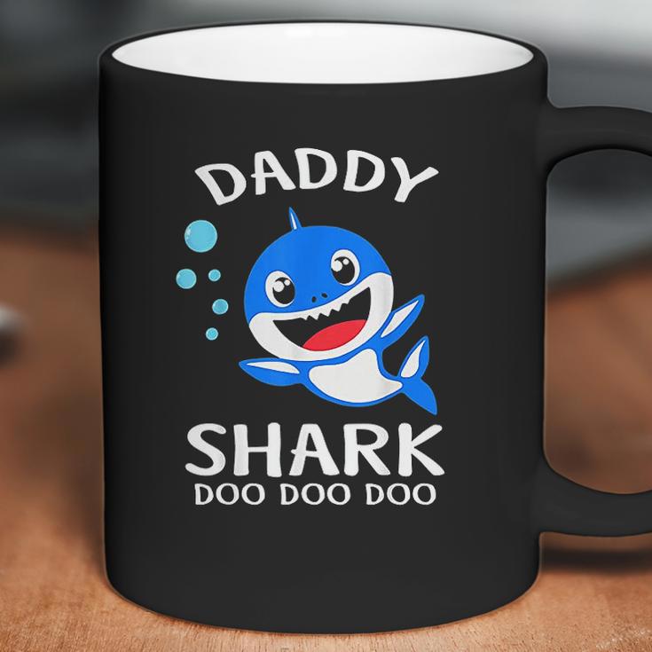 Daddy Shark Doo Doo Funny Fathers Day Gift Coffee Mug