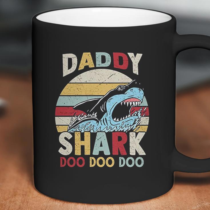 Daddy Shark Family Time Dad Birthday Gifts Coffee Mug