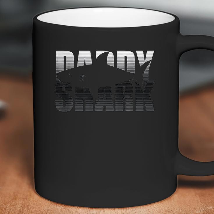 Daddy Shark Funny Fathers Day Gift For Dad Coffee Mug