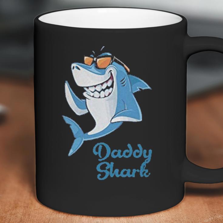 Daddy Shark Gift Fathers Day Coffee Mug