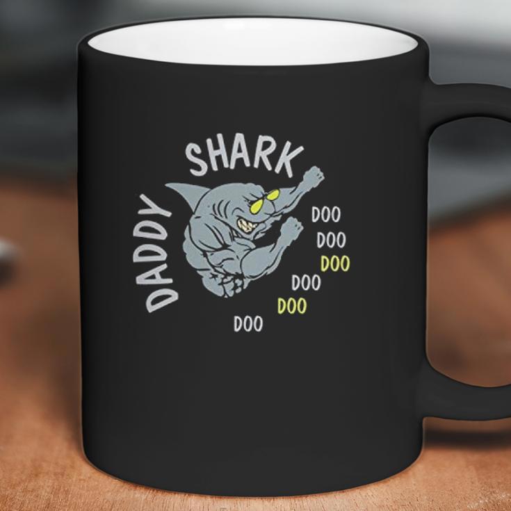 Daddy Shark Gymer Dad Birthday Gifts Coffee Mug