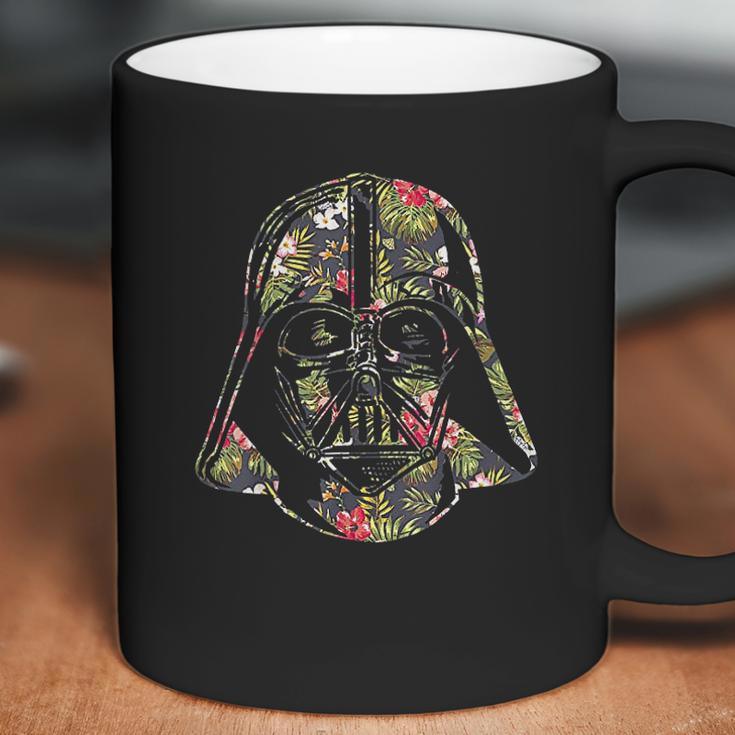 Darth Vader Floral Tropical Hawaiian Flower Bouquet Coffee Mug