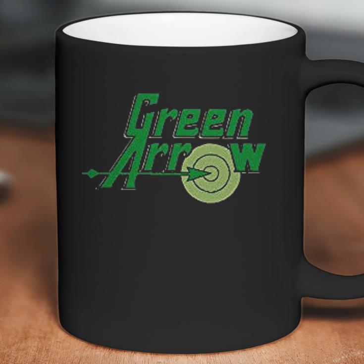 Dc Comics Green Text Logo Coffee Mug