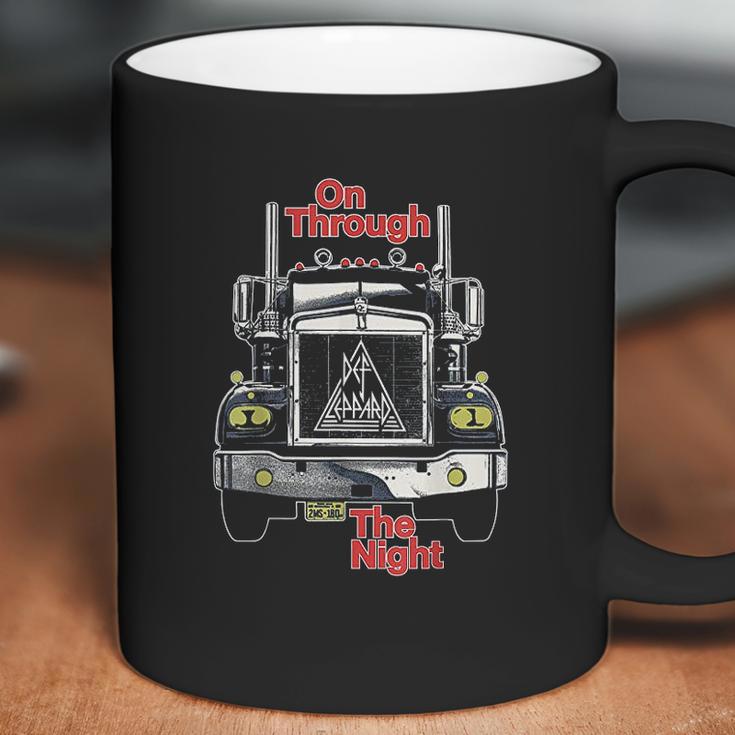 Def Leppard On Through The Night Coffee Mug