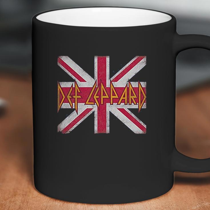 Def Leppard Union Jack Coffee Mug