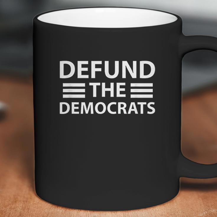 Defund The Democrats| Funny Parody Social Distancing Dems, Parody Gifts Coffee Mug