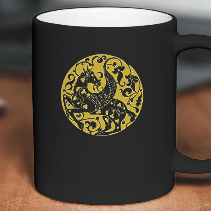 Defy Gravity Medieval Persian Winged Pegasus Coffee Mug