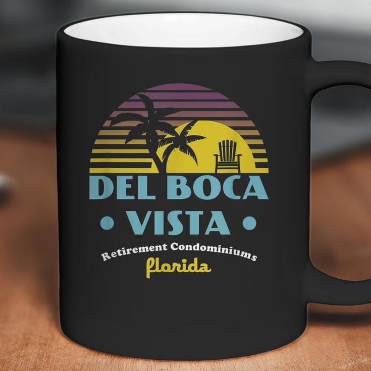 Del Boca Vista Retirement Community Vintage Coffee Mug