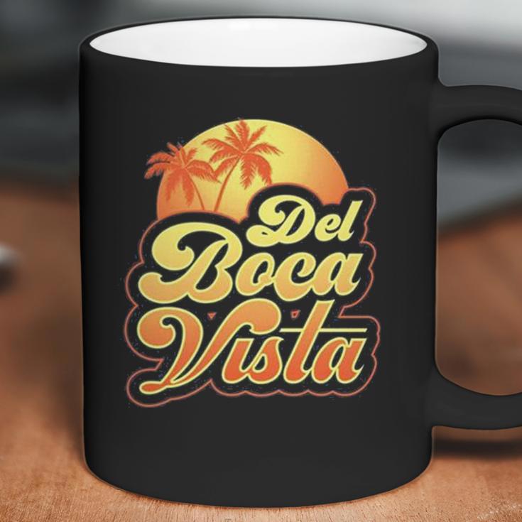 Del Boca Vista Sunset Retro Coffee Mug