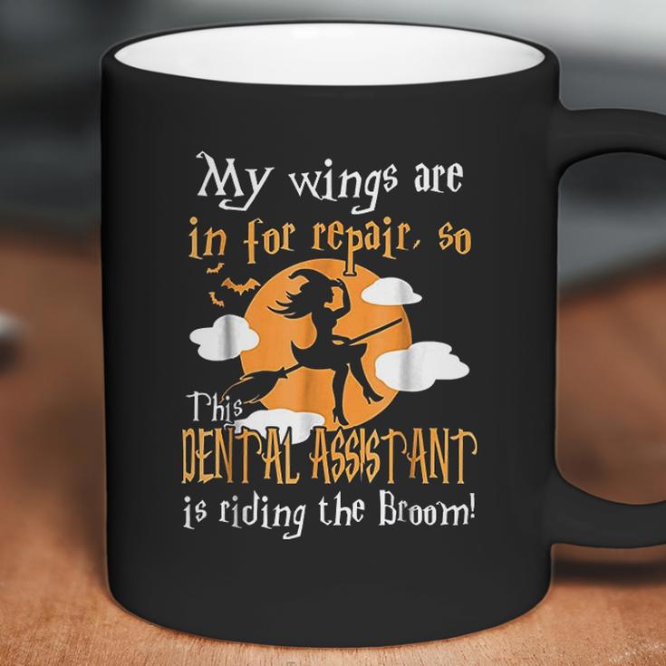 This Dental Assistant Riding The Broom Halloween Coffee Mug