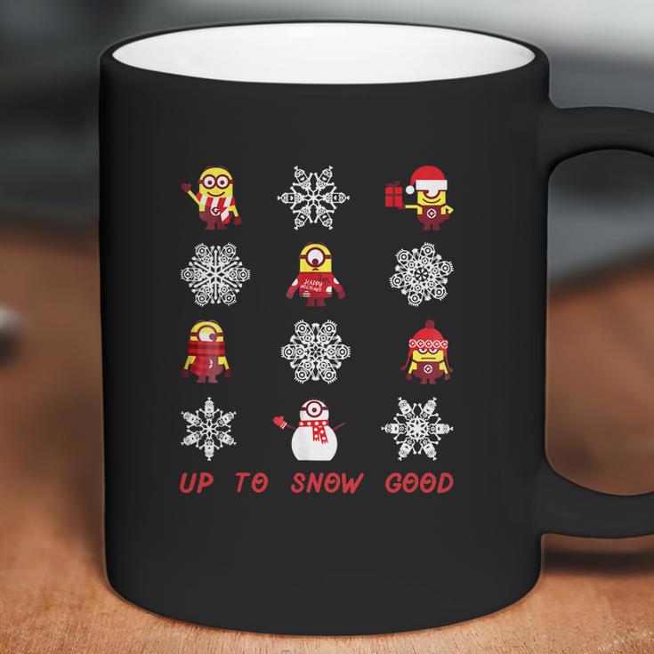 Despicable Me Minions Snowflake Christmas Coffee Mug