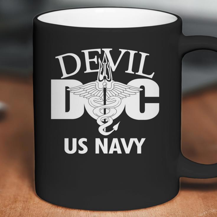 Devil Doc Us Navy Coffee Mug