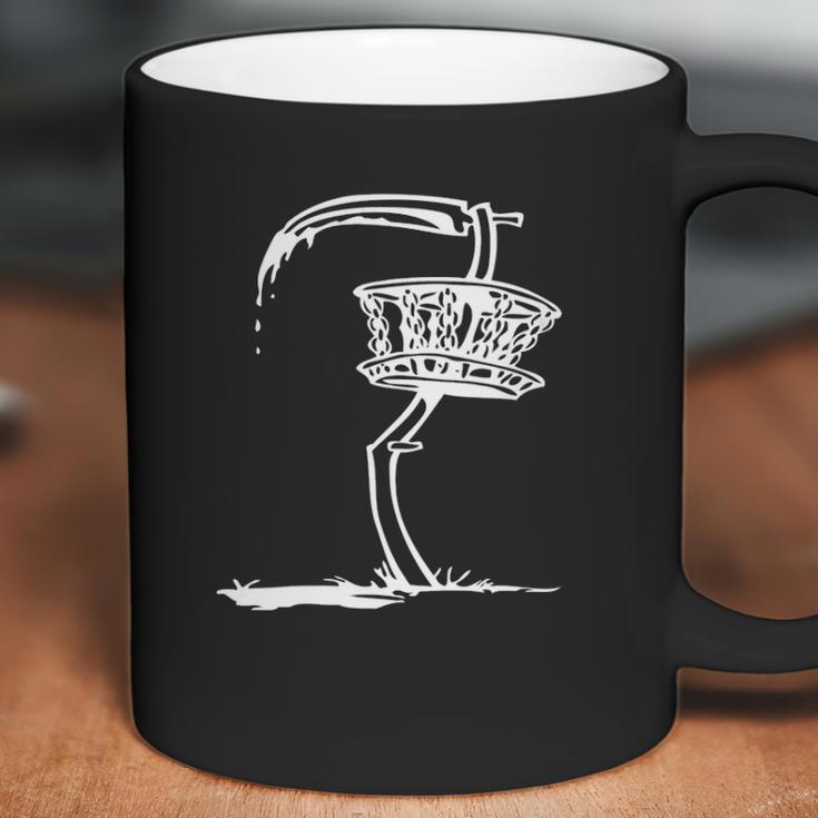 Disc Golf Basket Reaper Sickle Classic Coffee Mug