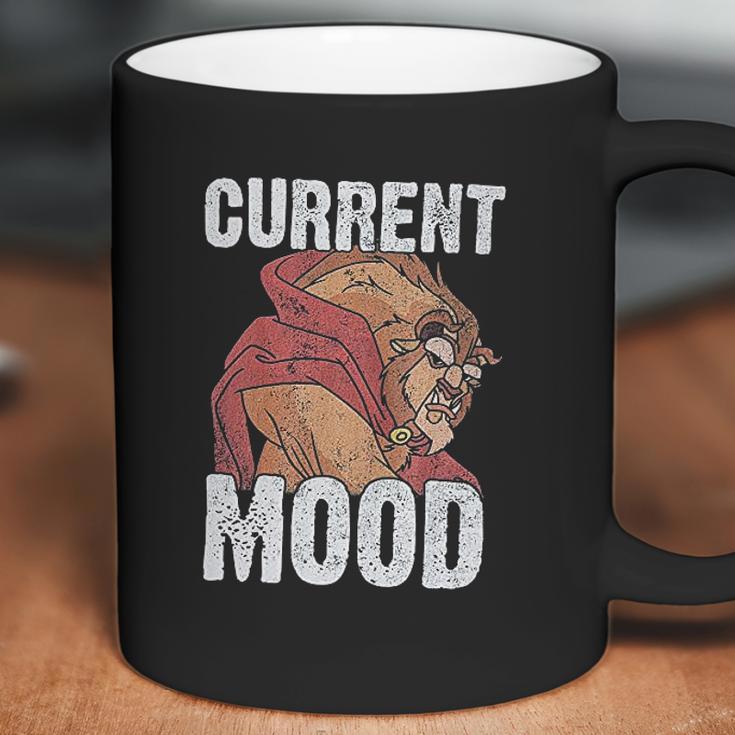 Disney Mens Beauty And The Beast Current Mood Graphic Coffee Mug