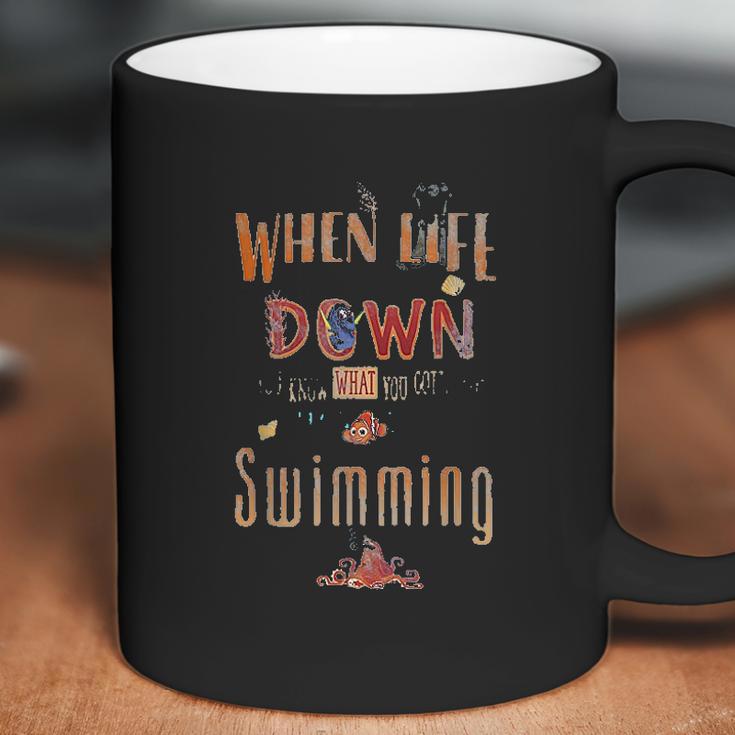 Disney Pixar Finding Dory Keep Swimming Life Quote Coffee Mug