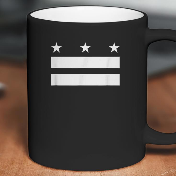 The District Of Columbia Flag Design Coffee Mug