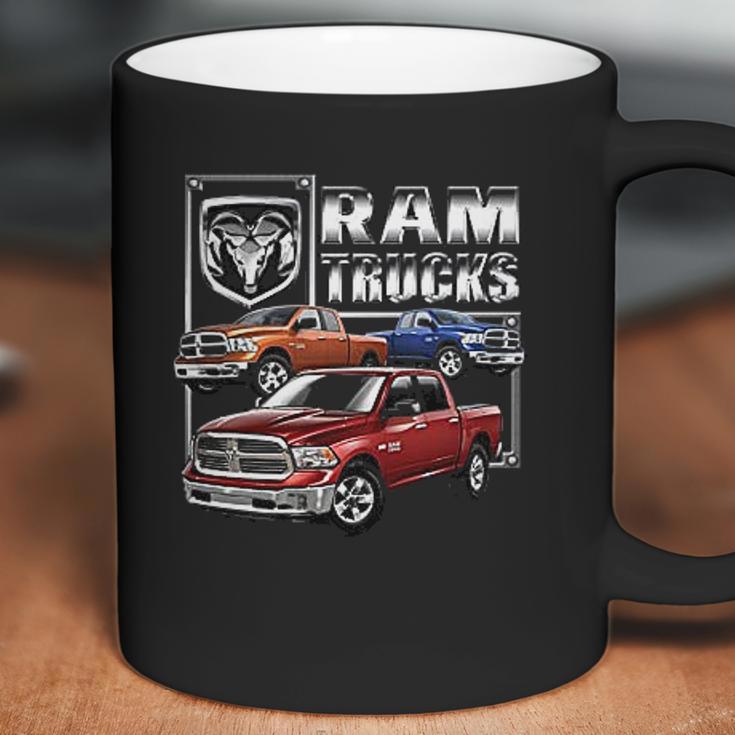 Dodge Ram Trucks Black Coffee Mug