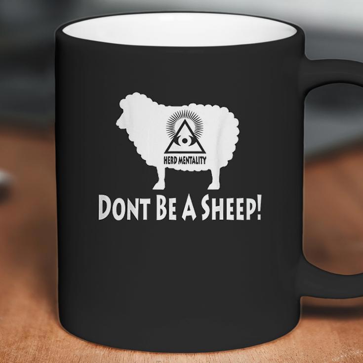 Dont Be A Sheep Illuminati Anti Nwo Coffee Mug